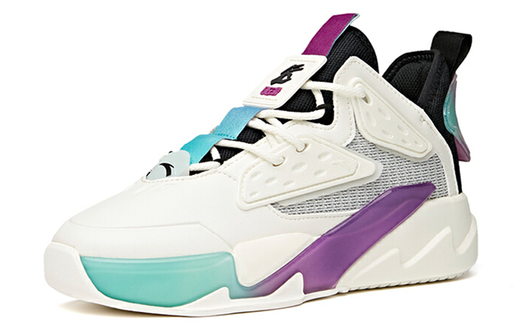 Anta Lifestyle Series Thompson G6 Low 'White Grey Purple' 圖 2