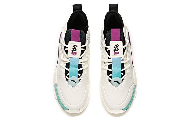 Anta Lifestyle Series Thompson G6 Low 'White Grey Purple' 圖 3