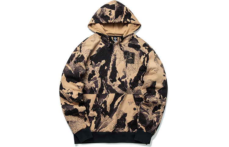 Anta Lifestyle Series Unisex Black Long-Sleeve Casual Sweatshirt 152148743-1