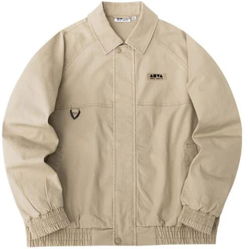 anta-lifestyle-solid-brown-snap-button-long-sleeve-jacket-152418622-1