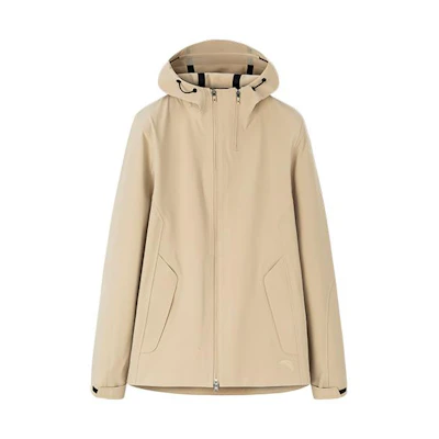 Anta Lifestyle Solid Color Windproof Breathable Hooded Jacket 152240603-1
