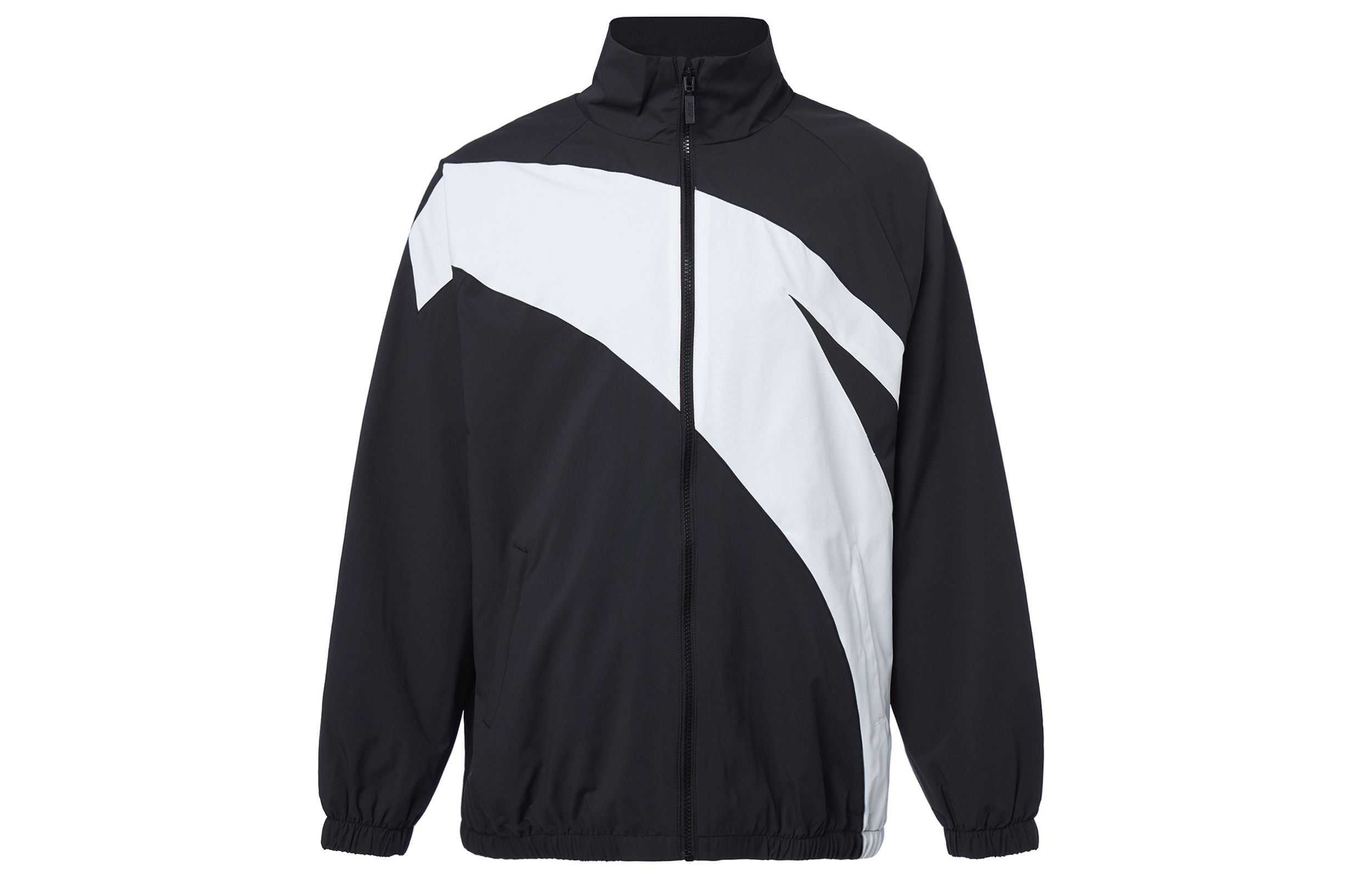 Anta Lifestyle Solid Logo Zip-Up Jacket Unisex - Basic Black 952338601-2