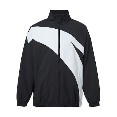Anta Lifestyle Solid Logo Zip-Up Jacket Unisex - Basic Black 952338601-2