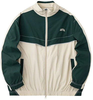 安踏潮流拼色立領寬鬆外套 男女款 淺灰/綠色圖案 952418602-1 Buy 安踏潮流拼色立領寬鬆外套 男女款 淺灰/綠色圖案 952418602-1