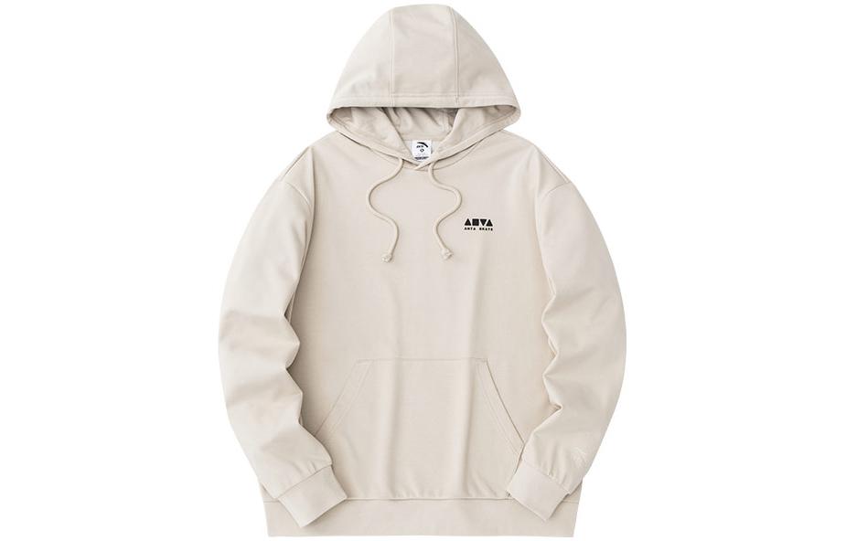 Anta Lifestyle Unisex Pullover Hoodie Light Ash Gray 972418703-5