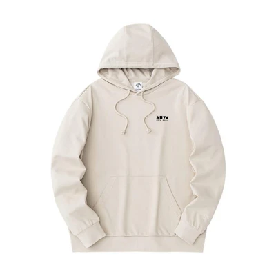 Anta Lifestyle Unisex Pullover Hoodie Light Ash Gray 972418703-5