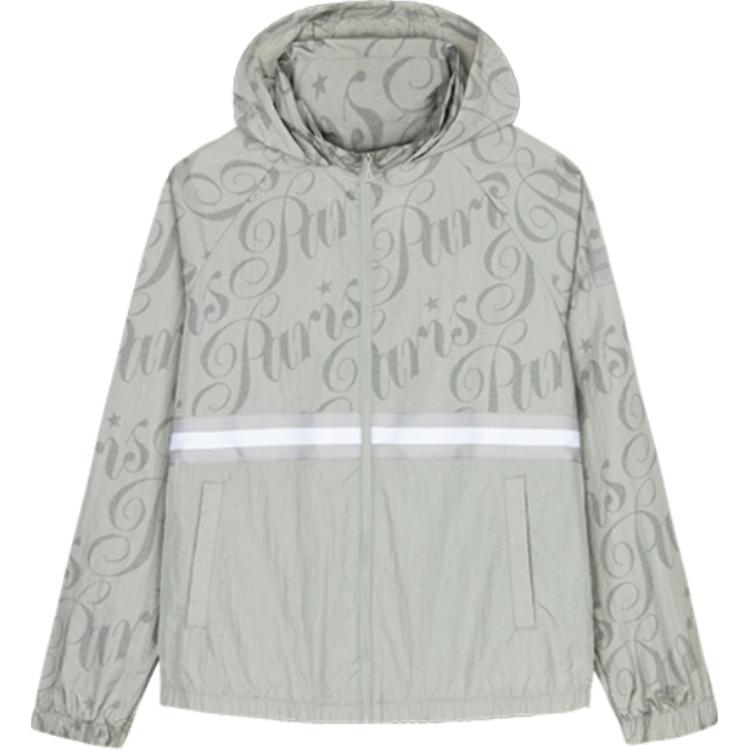 Anta Lifestyle Woven Lightweight Sports Jacket - Louvre Gray 152438621-2