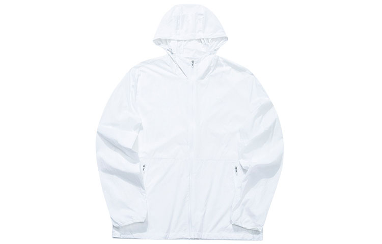 Anta Lifestyle Zip-Up Hoodie Jacket - Pure White 152128607-1
