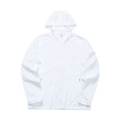 Anta Lifestyle Zip-Up Hoodie Jacket - Pure White 152128607-1