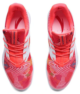 Anta Light Cavalry 2 Low 'Neon Red White' 11721303-10 Lookbook Anta Light Cavalry 2 Low 'Neon Red White' 11721303-10