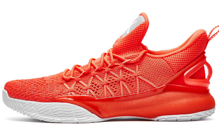 Anta Light Cavalry 3 Low 'Fluorescent Bright Crimson' 11821166-3