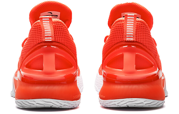 Shop Anta Light Cavalry 3 Low 'Fluorescent Bright Crimson' 11821166-3