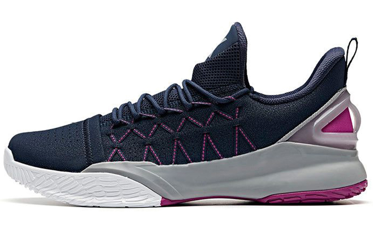 Anta Light Cavalry 3 Low 'Navy Purple Grey' 11821166-8
