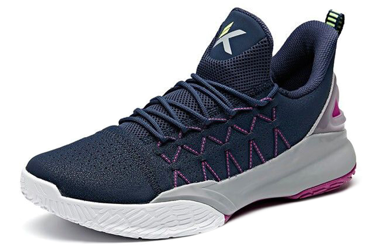 Order Anta Light Cavalry 3 Low 'Navy Purple Grey' 11821166-8