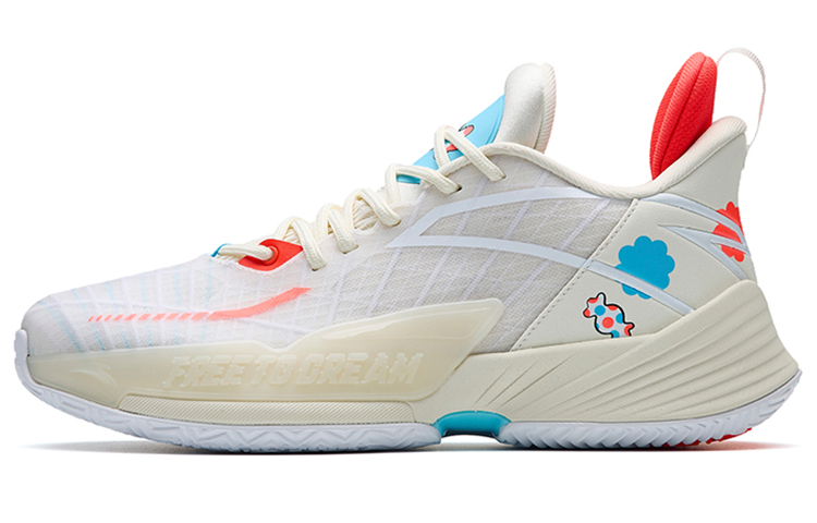 Anta Light Horseman 3 'White Blue Red' 112231108-3