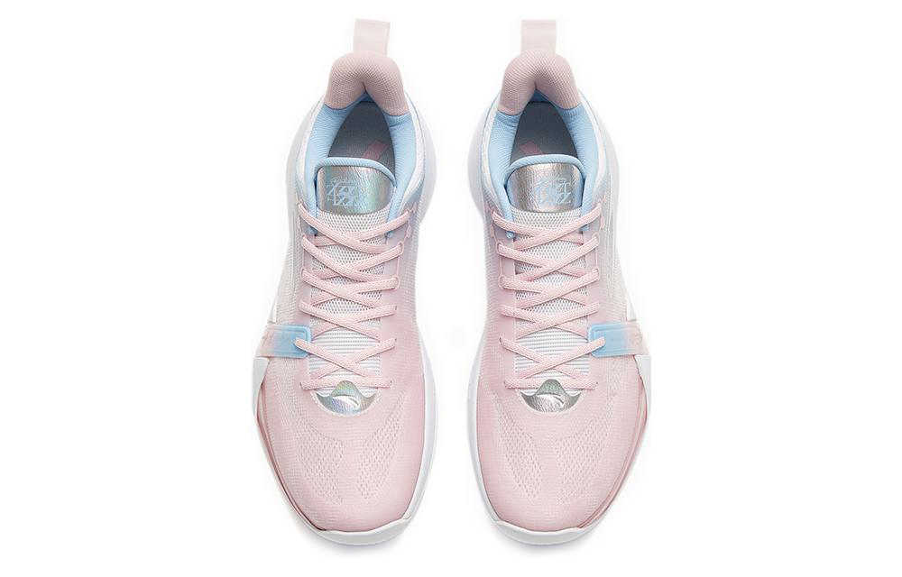 Shop Anta Light Crazy 4 Team 'Light Pink Blue' 112321601-5