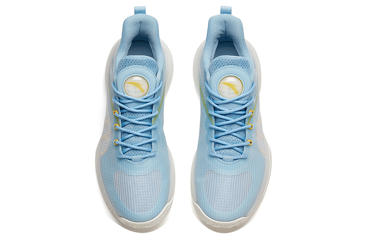 Purchase 安踏 水泥克星 轻气泡系列 低帮 实战籃球鞋 男款 瀑布藍