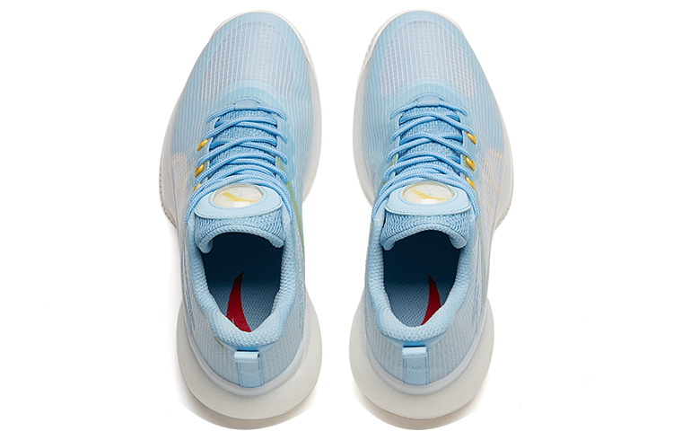 Details for 安踏 水泥克星 轻气泡系列 低帮 实战籃球鞋 男款 瀑布藍