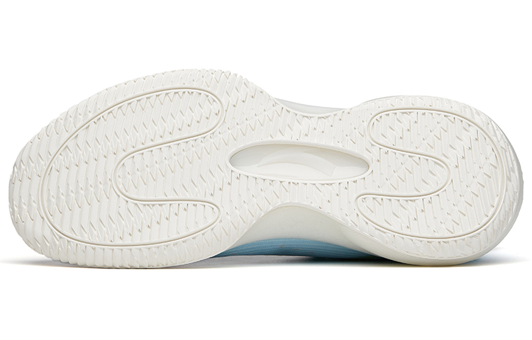 Cheap 安踏 水泥克星 轻气泡系列 低帮 实战籃球鞋 男款 瀑布藍