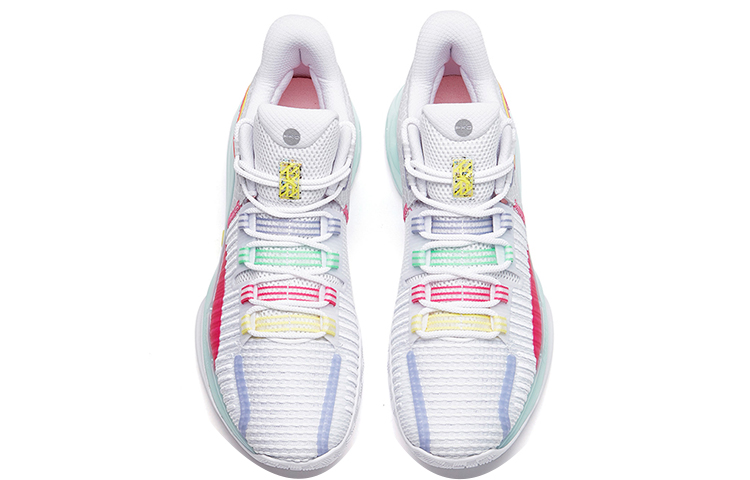 Anta Light Crazy 1 Basketball Shoes 'White Pink' 圖 3