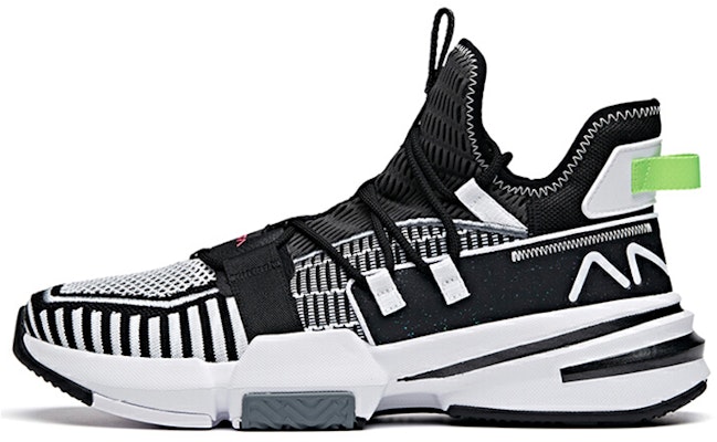 Anta Light Crazy 'Black White Green' 112021609-3 Buy Anta Light Crazy 'Black White Green' 112021609-3