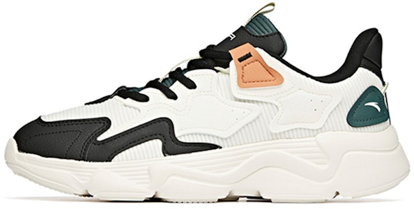 Anta安踏 網布透氣 輕巧休閒老爹鞋 白黑綠 Buy Anta安踏 網布透氣 輕巧休閒老爹鞋 白黑綠