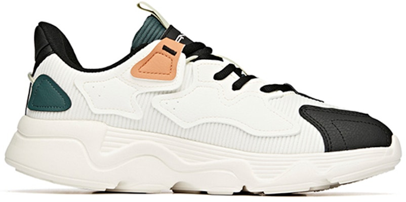 Anta Lightweight Breathable Mesh 'White Black Green' 11938822R-4 Order Anta Lightweight Breathable Mesh 'White Black Green' 11938822R-4