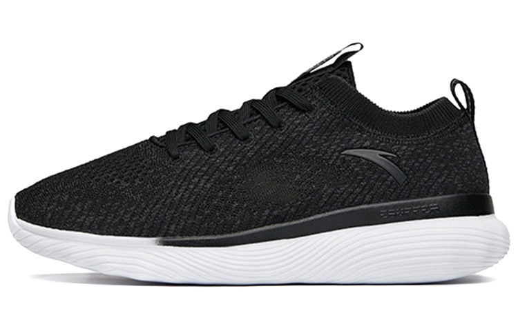 Buy Anta安踏 輕便通風 緩震運動跑步鞋 黑色