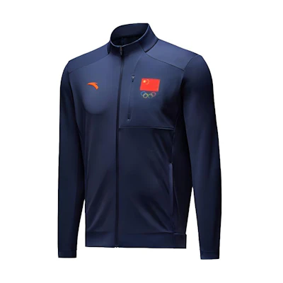 Anta Lightweight Business Casual Sports Jacket - Midnight Blue 452340762-1