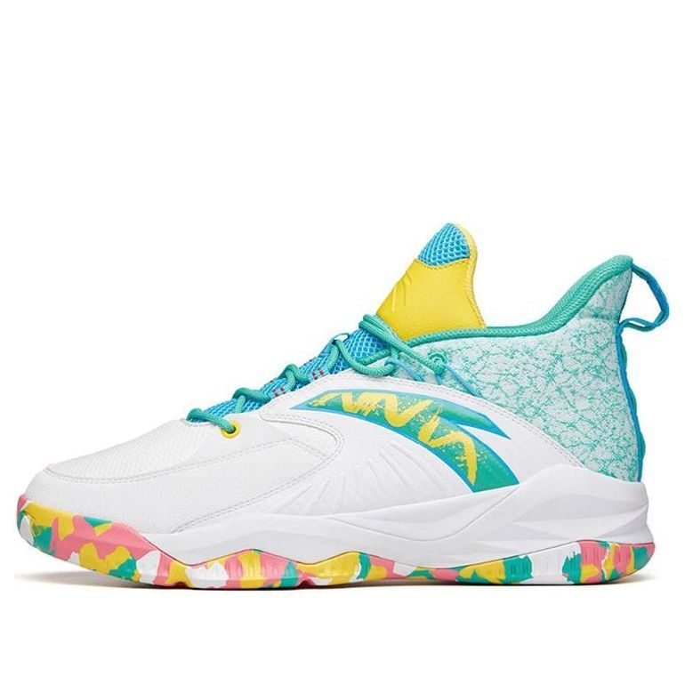 Anta Lingji 'White Green Yellow' 112141148R-9