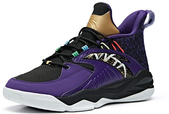 Anta安踏 菱極 防滑耐磨減震 低幫 籃球鞋 黑紫 Order Anta安踏 菱極 防滑耐磨減震 低幫 籃球鞋 黑紫