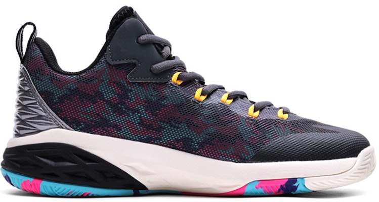 安踏 菱极 防滑减震耐磨 低帮 籃球鞋 黑灰色 Order 安踏 菱极 防滑减震耐磨 低帮 籃球鞋 黑灰色