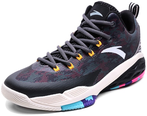 安踏 菱极 防滑减震耐磨 低帮 籃球鞋 黑灰色 Lookbook 安踏 菱极 防滑减震耐磨 低帮 籃球鞋 黑灰色