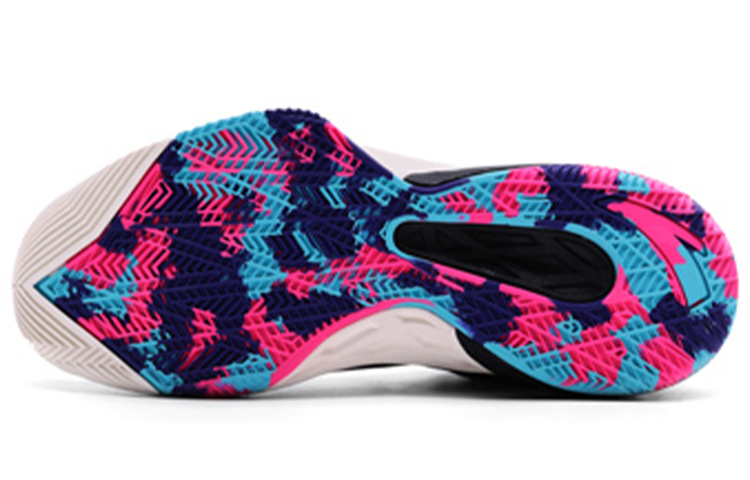 Details for 安踏 菱极 防滑减震耐磨 低帮 籃球鞋 黑灰色