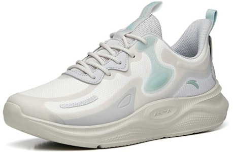 安踏凌云低帮 '灰白绿' 112225541R-7 Lookbook 安踏凌云低帮 '灰白绿' 112225541R-7