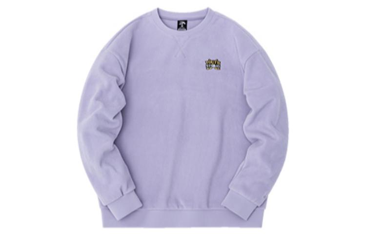 Anta Logo Pullover Sweatshirt Unisex Purple - Lifestyle Series 952248704-5