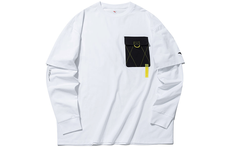 Anta Loose Fit Crewneck Sweatshirt White 152130402-1
