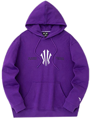 安踏寬鬆版字母印花連帽衫 Kyrie 系列 - 紫色 172341707-2 Order 安踏寬鬆版字母印花連帽衫 Kyrie 系列 - 紫色 172341707-2