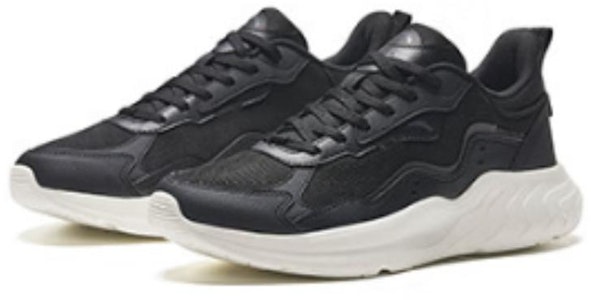 安踏低帮复古厚底黑色 112338812-3 Order 安踏低帮复古厚底黑色 112338812-3