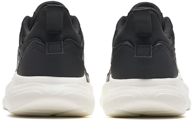 Anta安踏 圓頭系帶 厚底復古 舒適耐磨 低幫 生活休閒鞋 男款 黑色 Lookbook Anta安踏 圓頭系帶 厚底復古 舒適耐磨 低幫 生活休閒鞋 男款 黑色