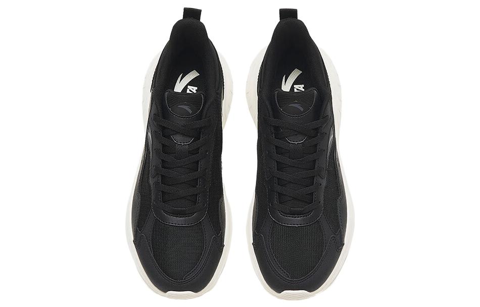 Shop 安踏低帮复古厚底黑色 112338812-3