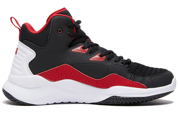 Anta Low-Top Basketball 'Black Red White' 圖 2