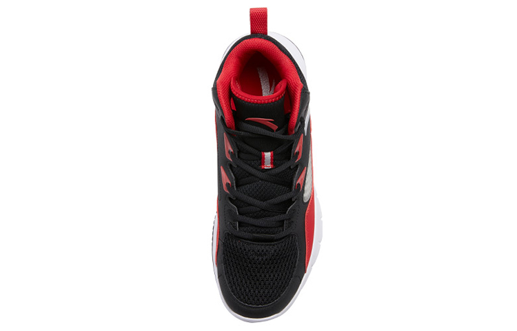 Anta Low-Top Basketball 'Black Red White' 圖 4