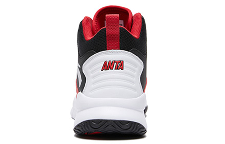 Anta Low-Top Basketball 'Black Red White' 圖 5