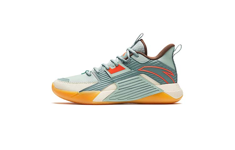 Anta Low-Top Basketball 'Grey Green Comfort' 112341604-2