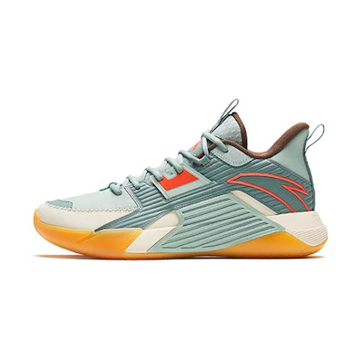 Anta Low-Top Basketball 'Grey Green CMFT'