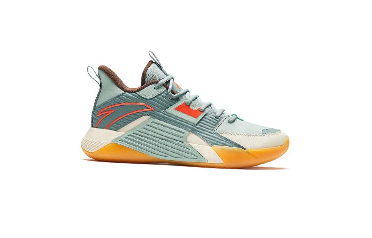 Order 安踏低帮篮球鞋“灰绿色舒适” 112341604-2