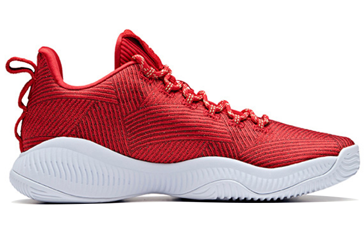 Order Anta Sepatu Basket Low-Top 'Merah' 11911188-4