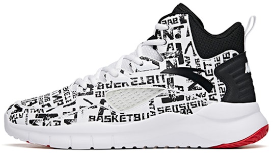 안타 로우탑 농구화 '화이트 블랙' 91731132-14 Buy 안타 로우탑 농구화 '화이트 블랙' 91731132-14