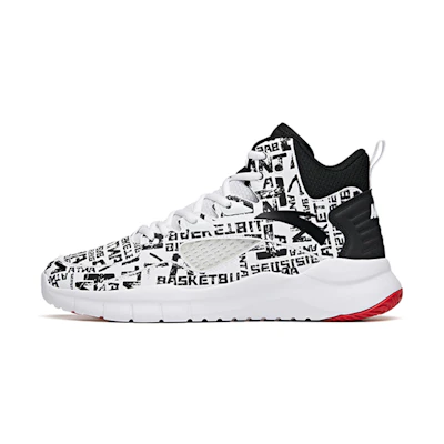 Anta Low-Top Basketball 'White Black'